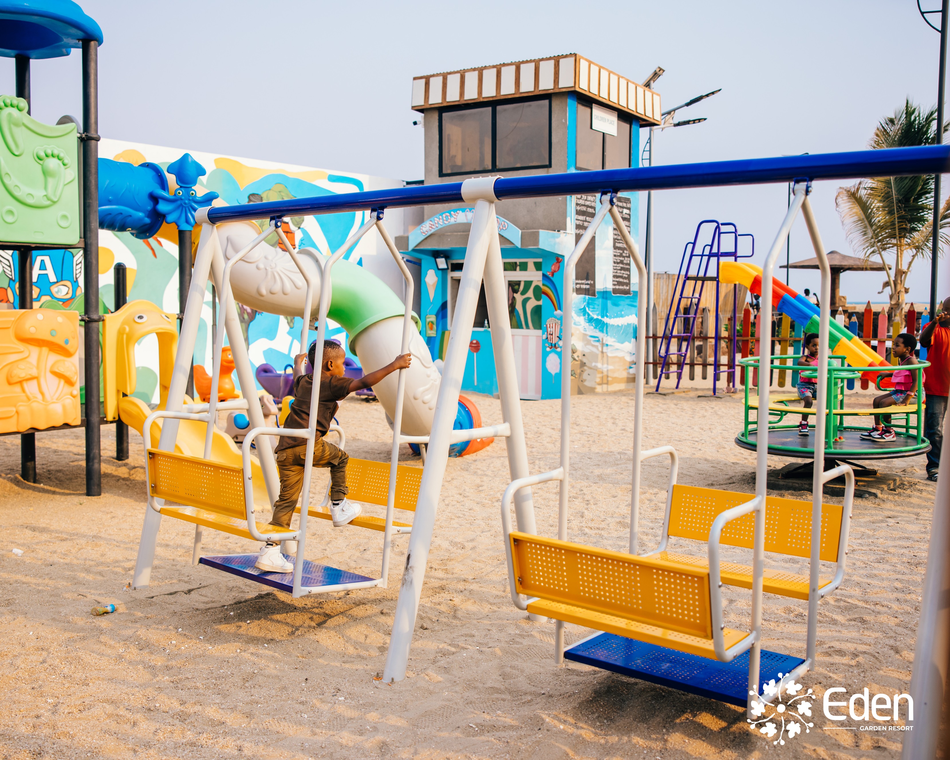 Kids Games — Eden Garden Resort, hôtel de luxe à Bujumbura au bord du lac Tanganyika